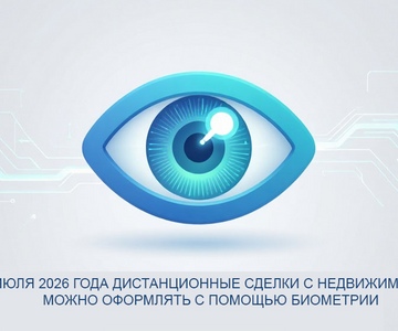 С 1 июля 2026 года дистанционные сделки с недвижимостью можно оформлять с помощью биометрии